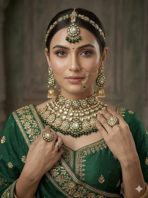 Green_Gold-Bridal_Dulhan_Jewellery_Set