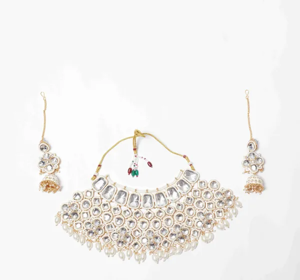 White_Gold-Bridal_Dulhan_Jewellery_Set