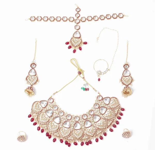 Maroon_Gold-Bridal_Dulhan_Jewellery_Set