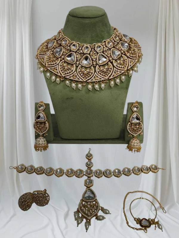 White_Gold-Bridal_Dulhan_Jewellery_Set