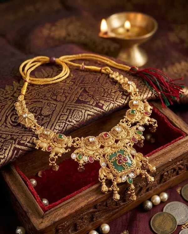 Gold_Green-Bridal_Dulhan_Jewellery_Set