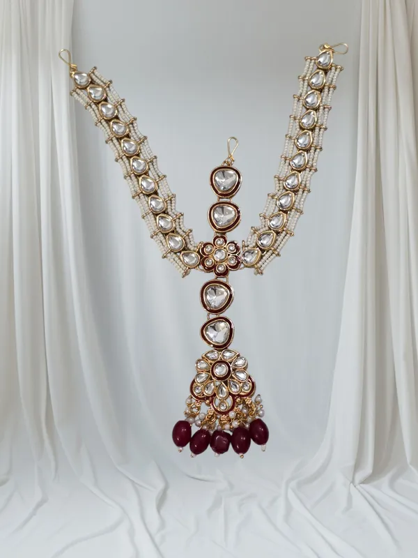 Maroon_Gold-Bridal_Dulhan_Jewellery_Set