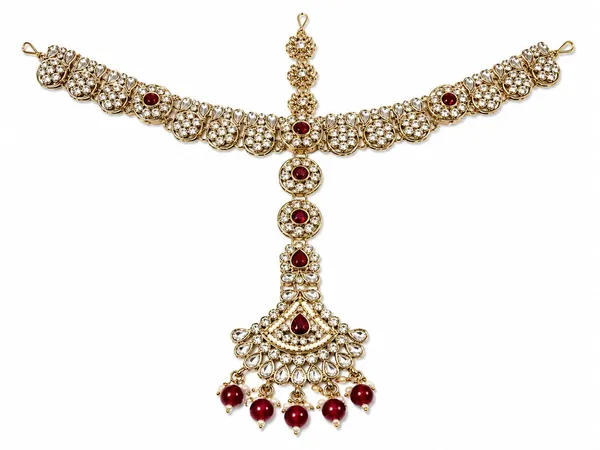 Gold-Tone_Stone-Studded_Choker_Necklace_Set_for_Women