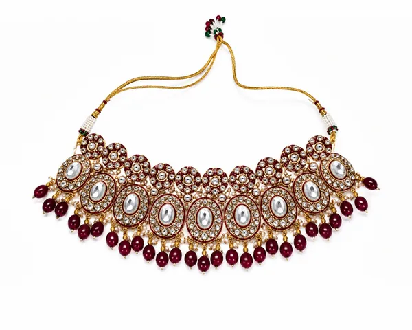 Gold_Tone_Stone_Studded_Bridal_Jewellery_Set_for_Women