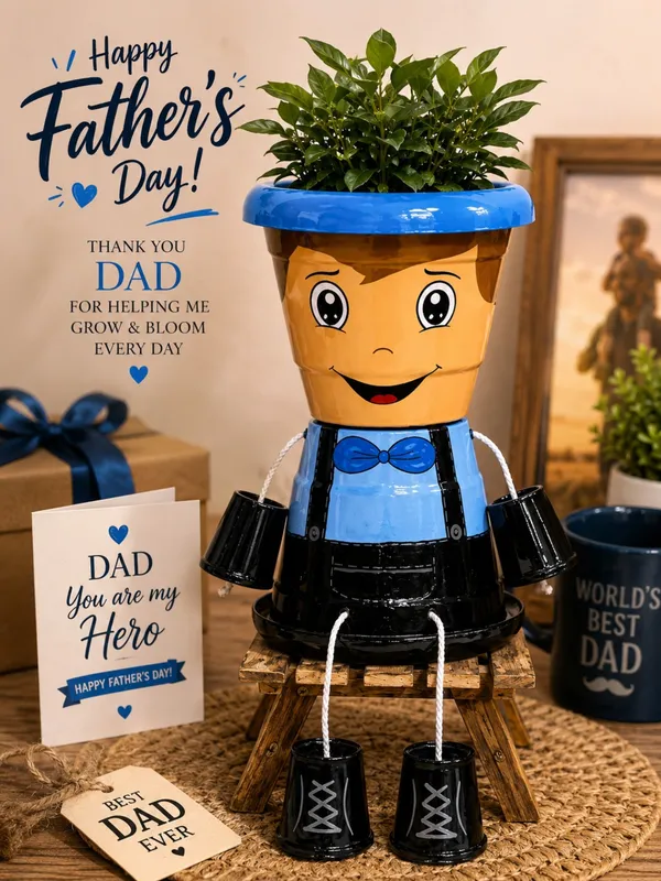 Plastic_Decorative_Character_Design_Planter_Pot