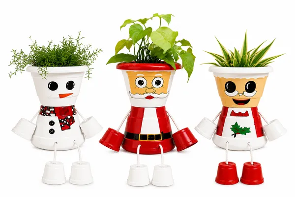 Plastic_Decorative_Character_Design_Plant_Pots_Set_Of_3