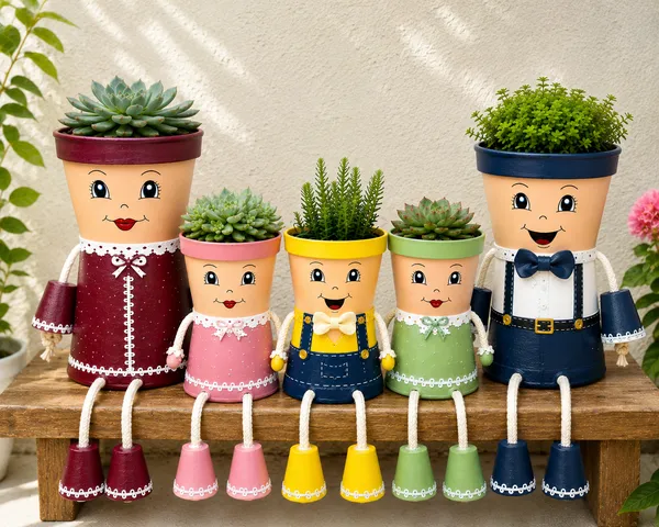 Plastic_Decorative_Character_Succulent_Planter_Set_Of_5