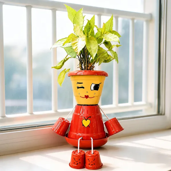 Plastic_Decorative_Painted_Character_Plant_Pot