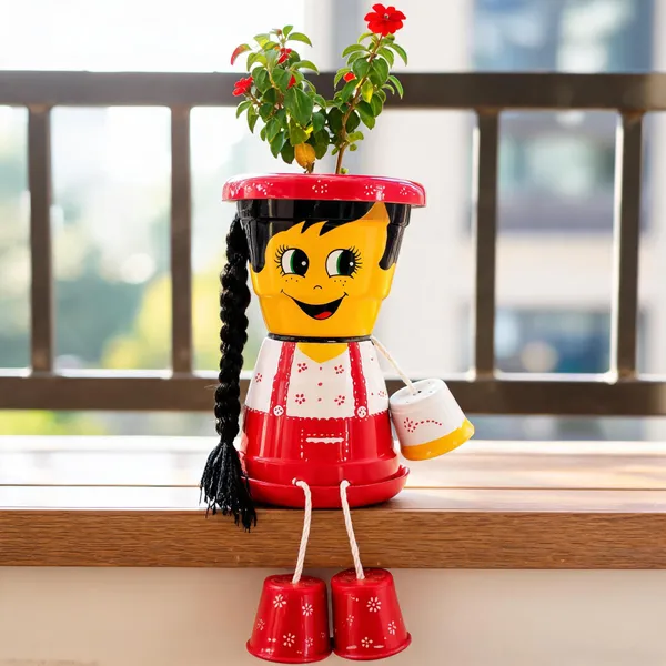 Plastic_Decorative_Cartoon_Character_Hanging_Leg_Planter_Set_Of_3