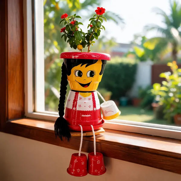Plastic_Decorative_Cartoon_Character_Hanging_Leg_Planter_Set_Of_3