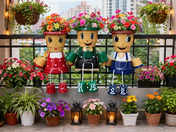 Plastic_Decorative_Doll_Figurine_Planter_Set_Of_3