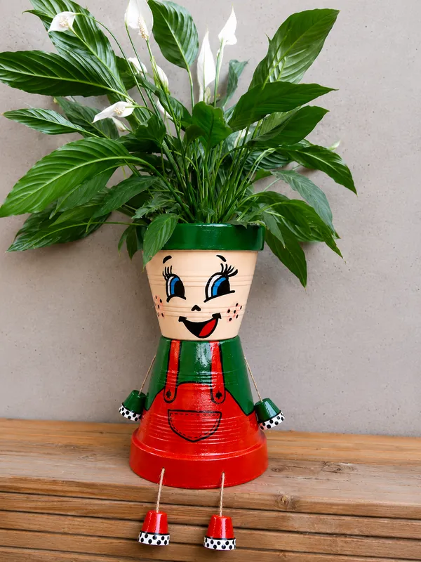 Plastic_Decorative_Character_Design_Peace_Lily_Planter