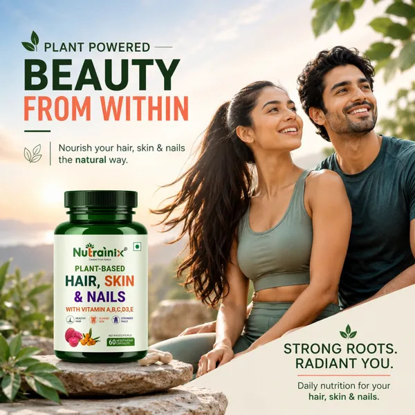 Nutrainix_Hair_Skin_&_Nails_Vitamins_A_B_C_D3_E_Supplement_60_Veg_Caps