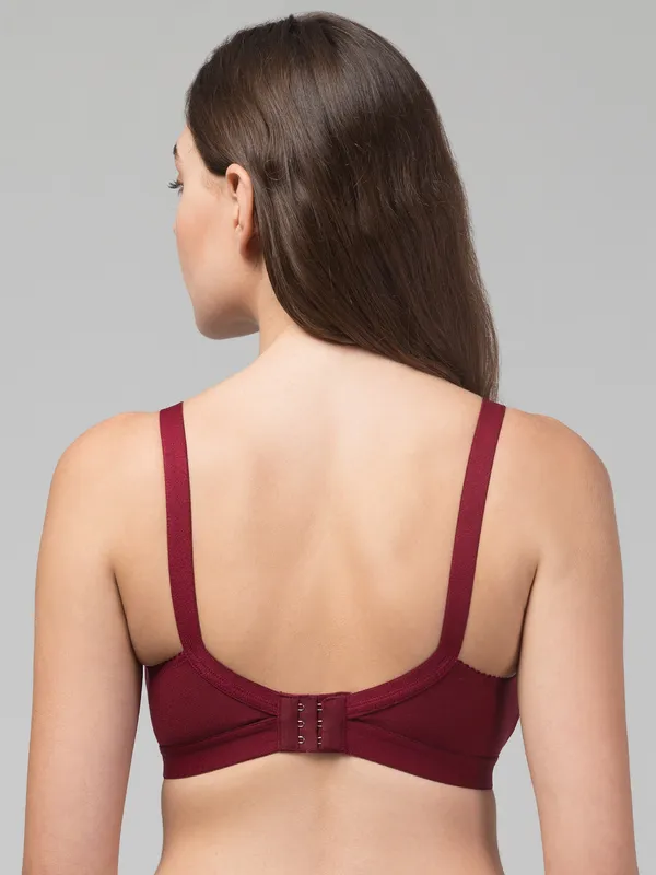 Maroon_Premium_Cotton_Lace_Edge_Everyday_Bra_For_Women