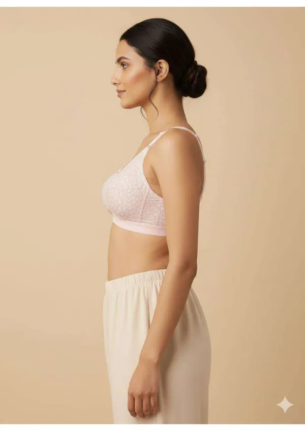 Pink_Premium_Cotton_Lace_Texture_Full_Coverage_Bra_For_Women