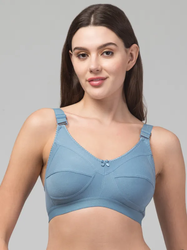 Blue_Premium_Cotton_Scalloped_Full_Coverage_Bra_For_Women