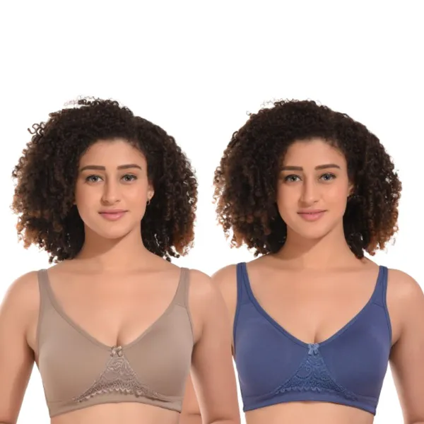 Beige_And_Blue_Premium_Cotton_Lace_Detail_Bra_Set_For_Women_Pack_Of_2