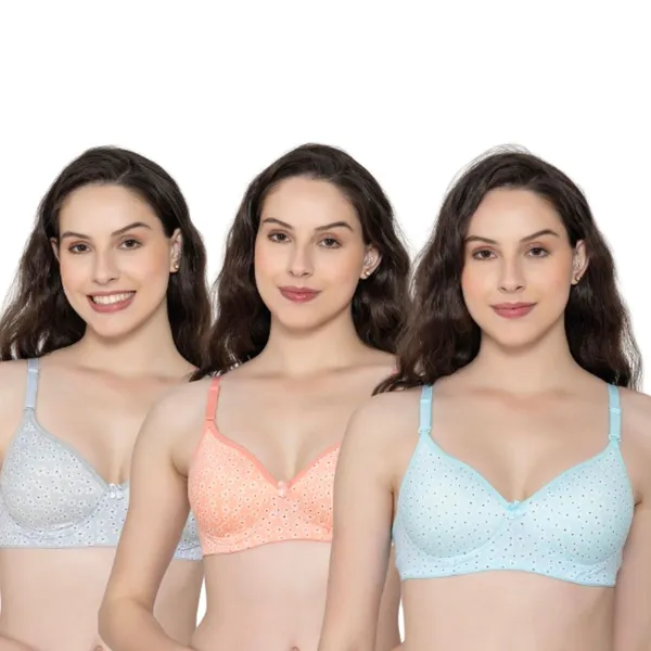 Peach_Premium_Cotton_Printed_Bra_For_Women