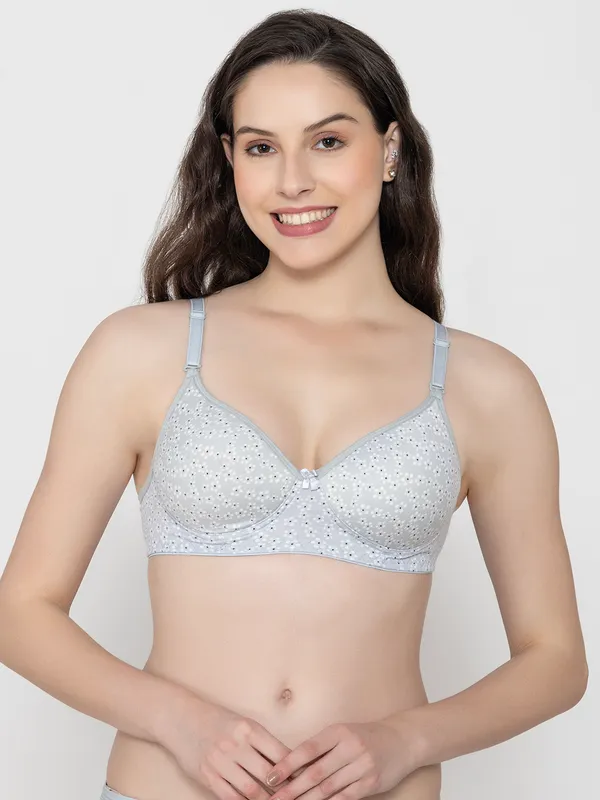 Light_Grey_Premium_Cotton_Floral_Print_Full_Coverage_Bra_For_Women