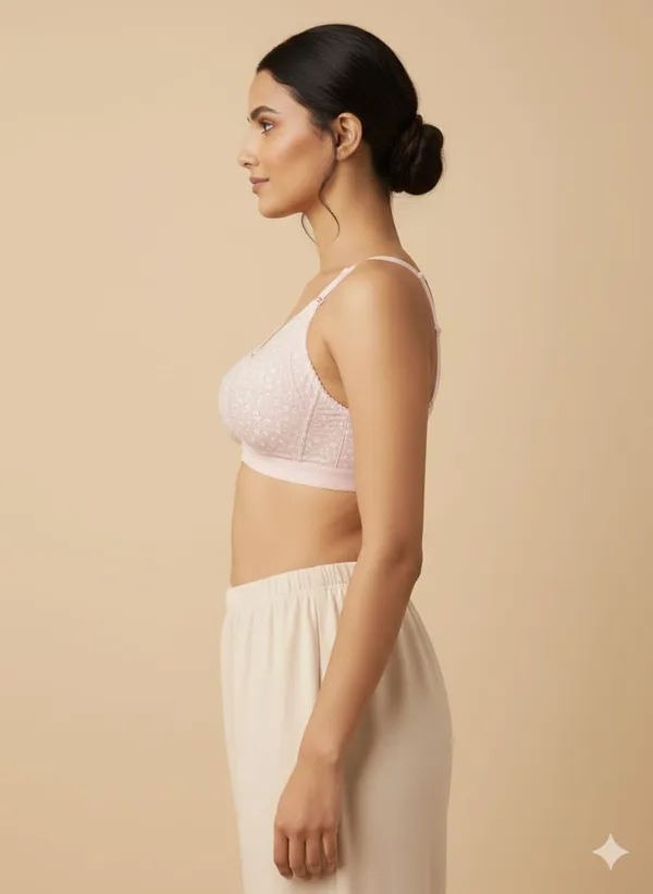 Pink_Premium_Cotton_Lace_Texture_Full_Coverage_Bra_For_Women
