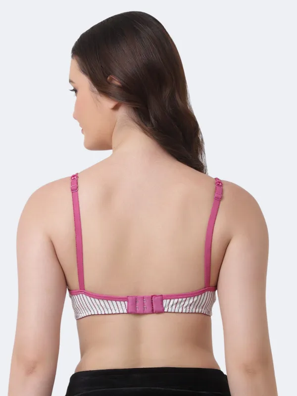 Pink_Premium_Cotton_Striped_Full_Coverage_Bra_For_Women