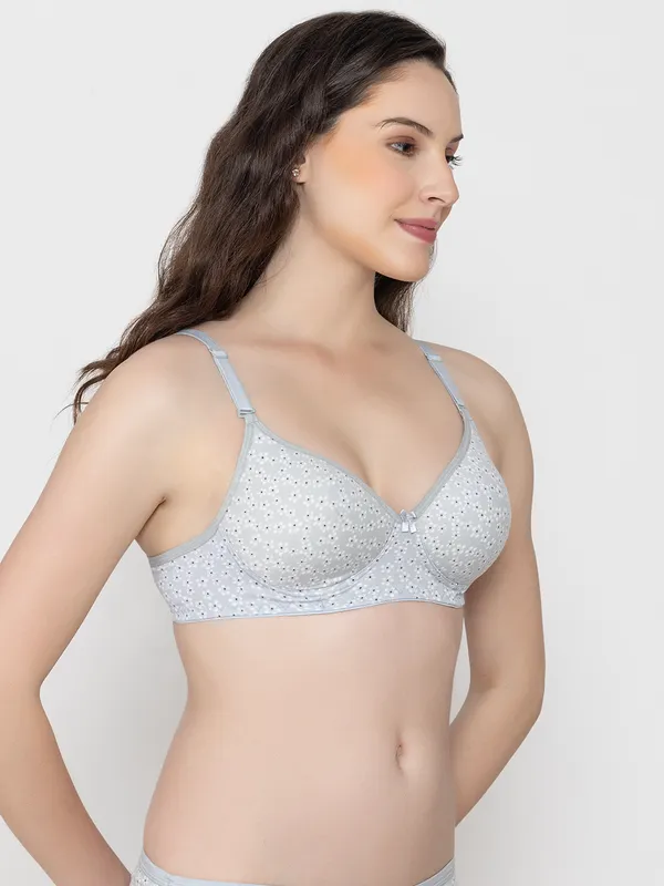 Light_Grey_Premium_Cotton_Floral_Print_Full_Coverage_Bra_For_Women