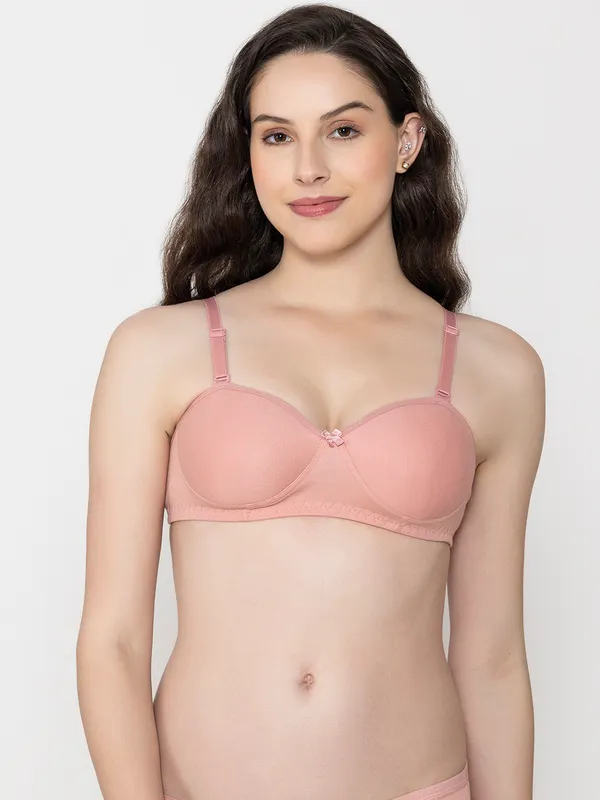 Pink_Premium_Cotton_Smooth_Cup_Bra_For_Women