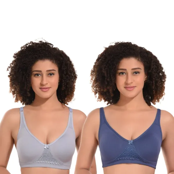 Blue_And_Grey_Premium_Cotton_Full_Coverage_Bra_Set_For_Women_Pack_Of_2