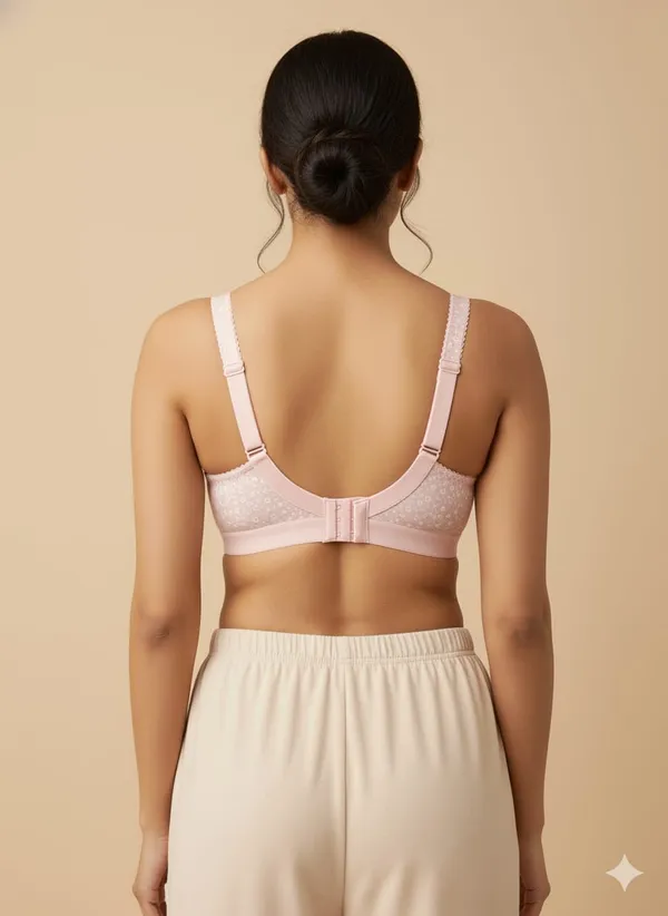 Light_Blue_Premium_Cotton_Textured_Bra_For_Women