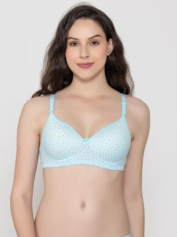 Light_Blue_Premium_Cotton_Printed_Full_Coverage_Bra_For_Women