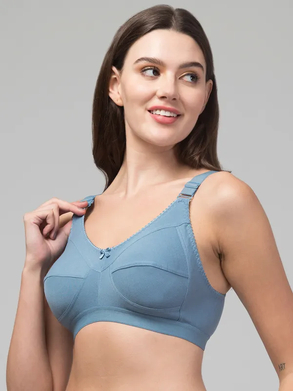 Blue_Premium_Cotton_Scalloped_Full_Coverage_Bra_For_Women