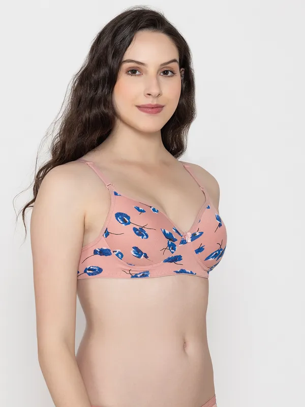 Pink_Premium_Cotton_Floral_Print_Bra_For_Women
