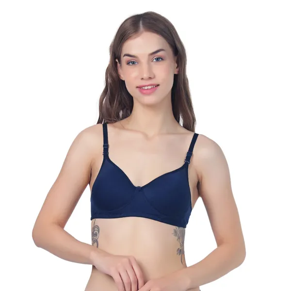 Navy_Premium_Cotton_Everyday_Bra_For_Women