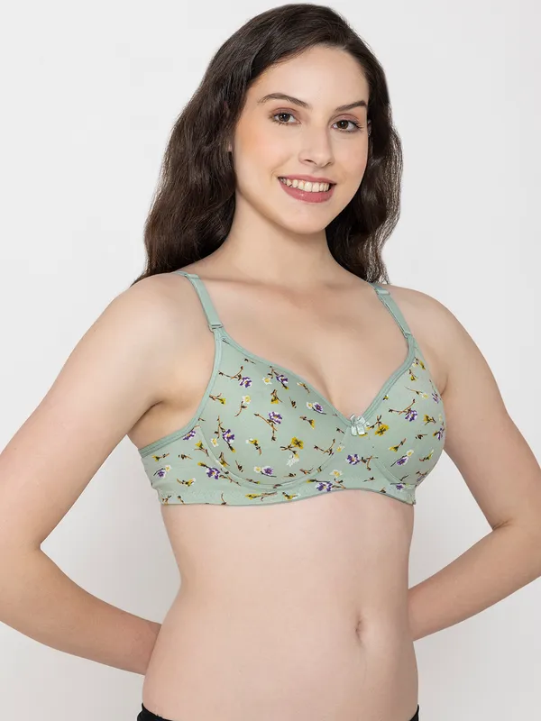 Mint_Premium_Cotton_Floral_Print_Bra_For_Women