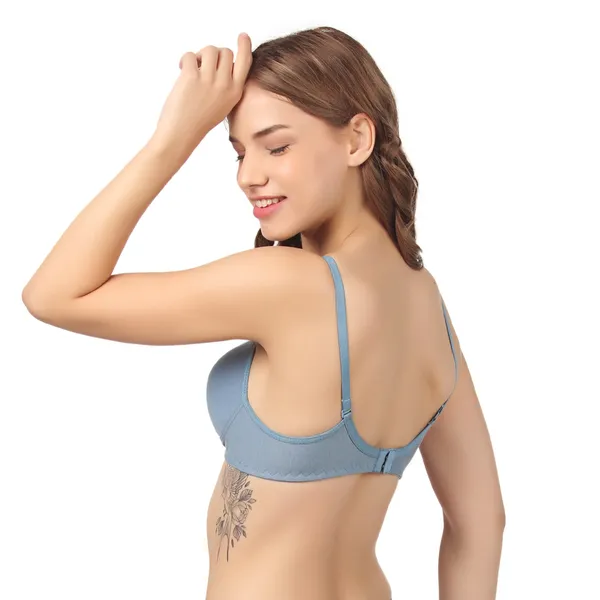 Blue_Premium_Cotton_Smooth_Cup_Adjustable_Strap_Bra_For_Women