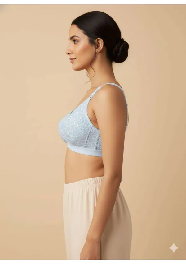 Light_Blue_Premium_Cotton_Floral_Print_Bra_For_Women