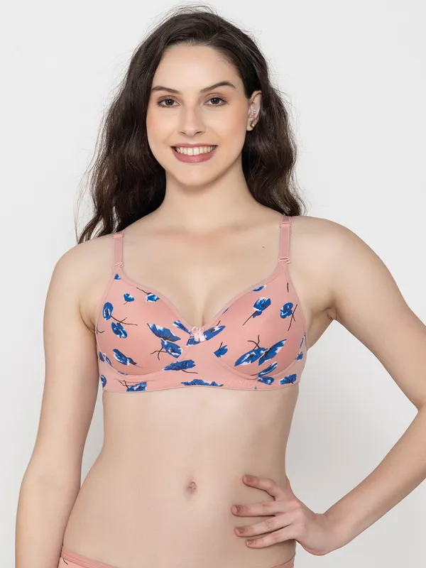 Pink_Premium_Cotton_Floral_Print_Bra_For_Women