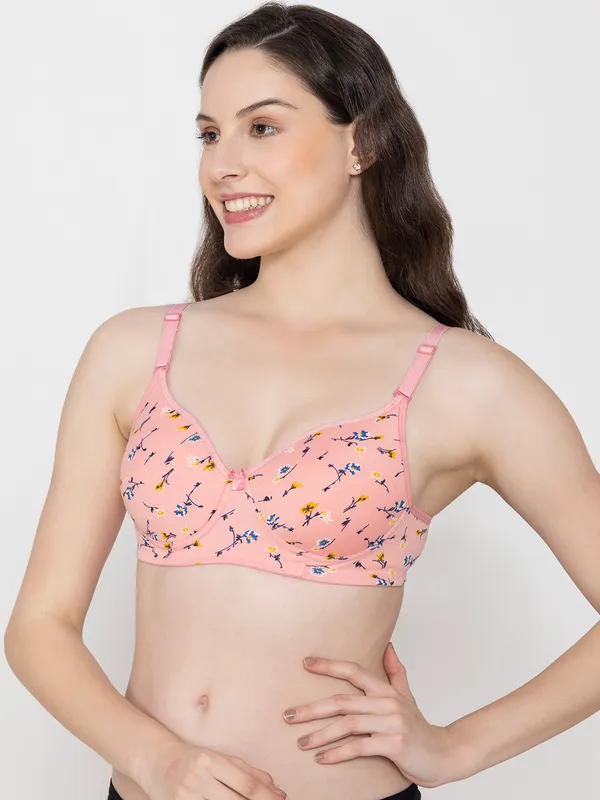 Pink_Premium_Cotton_Floral_Print_Bra_For_Women