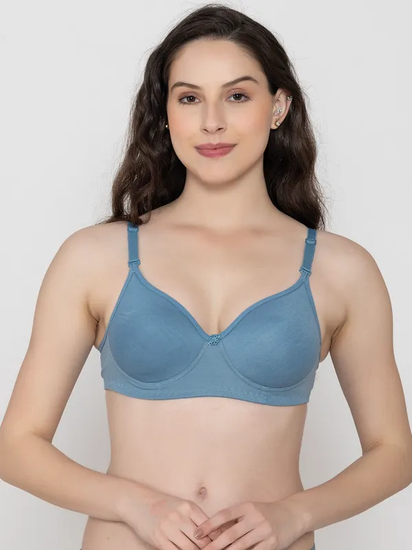 Blue_Premium_Cotton_Everyday_Bra_For_Women