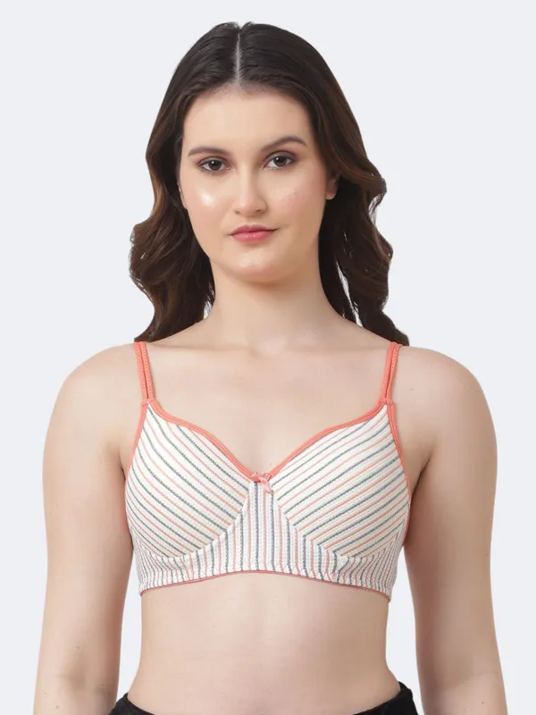 Multicolor_Premium_Cotton_Striped_Adjustable_Strap_Bra_For_Women