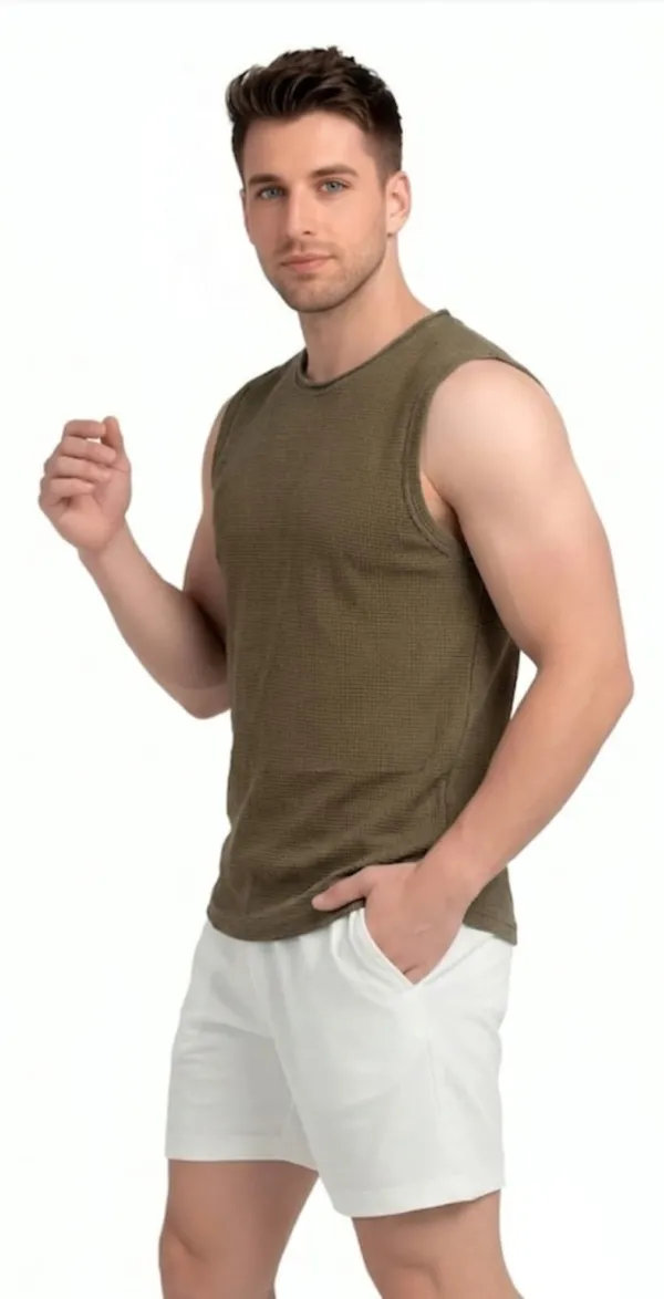 Olive_Premium_Cotton_Casual_Fit_Sleeveless_Gym_Vest_For_Men