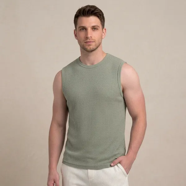 Green_Premium_Cotton_Regular_Fit_Gym_Vest_For_Men