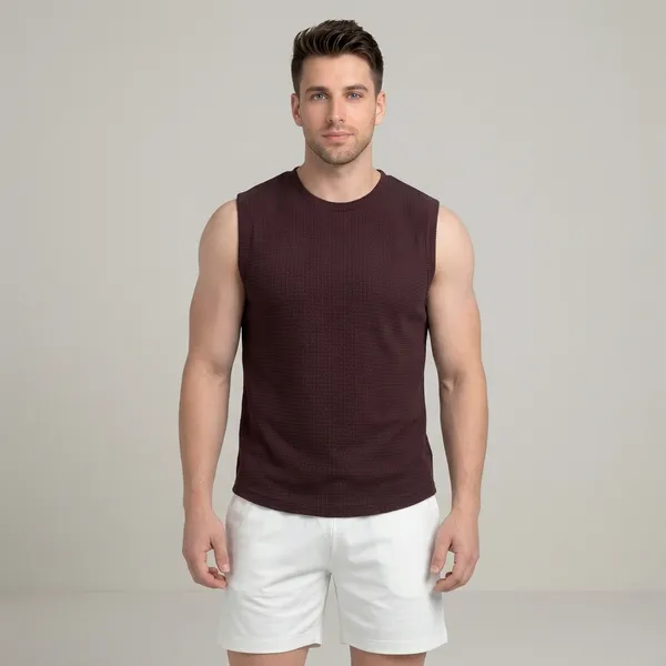 Wine_Premium_Cotton_Regular_Fit_Sleeveless_Gym_Vest_For_Men