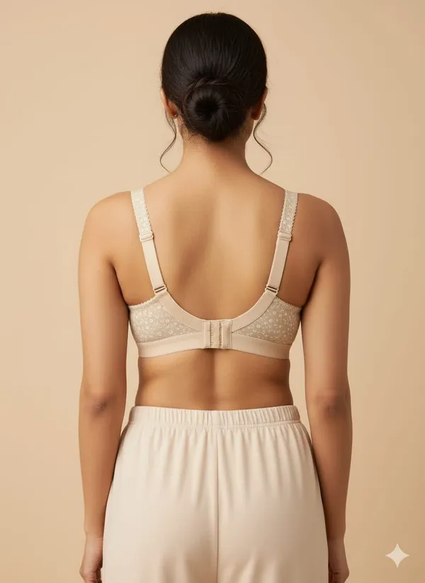 Beige_Premium_Cotton_Lace_Full_Coverage_Bra_For_Women