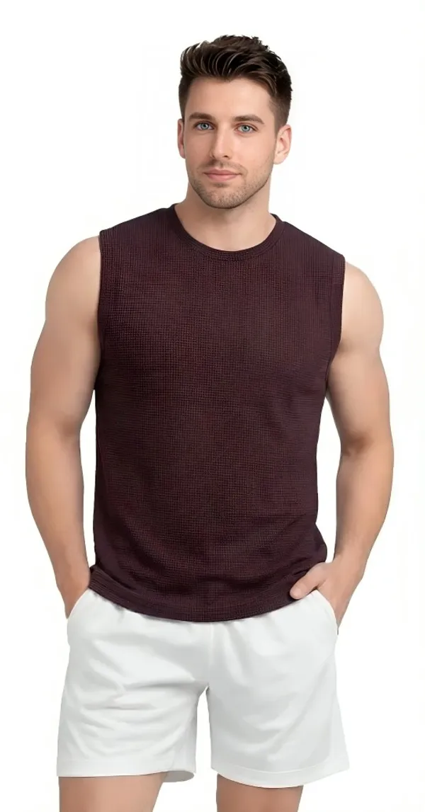 Wine_Premium_Cotton_Regular_Fit_Sleeveless_Gym_Vest_For_Men
