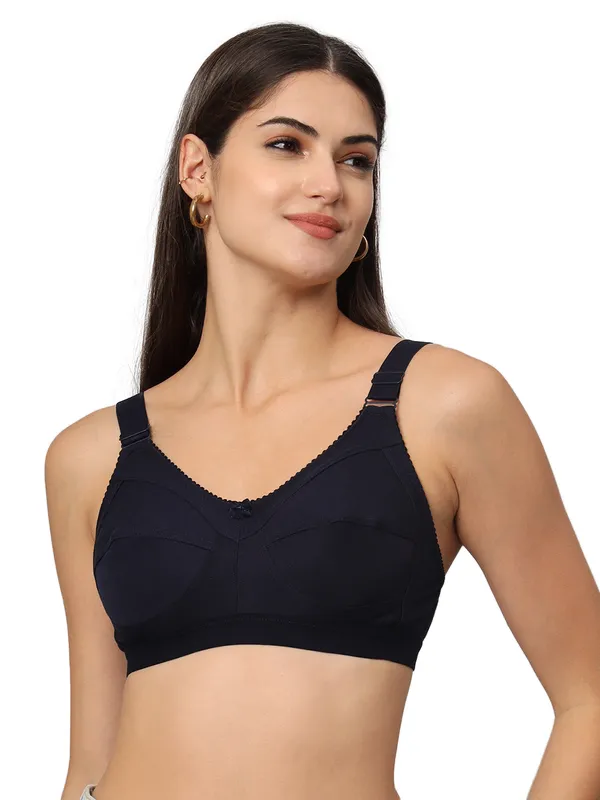 Black_Premium_Cotton_V_Neck_Comfort_Fit_Bra_For_Women