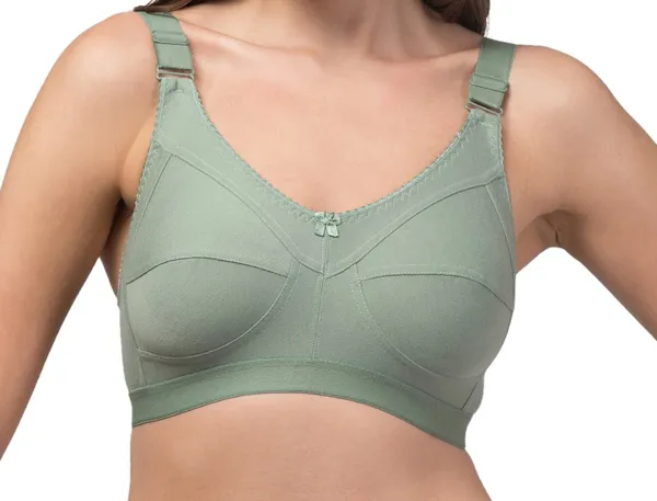 Sage_Green_Premium_Cotton_Full_Coverage_Bra_For_Women