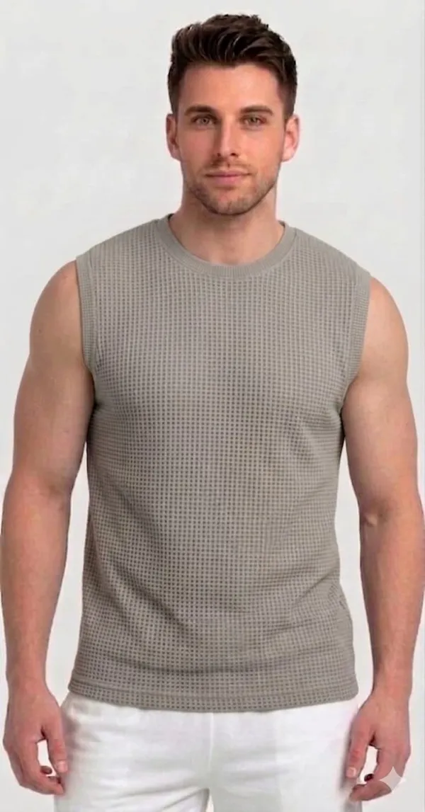 Grey_Premium_Cotton_Regular_Fit_Sleeveless_Gym_Vest_For_Men