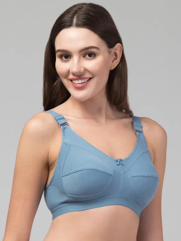 Blue_Premium_Cotton_Scalloped_Full_Coverage_Bra_For_Women