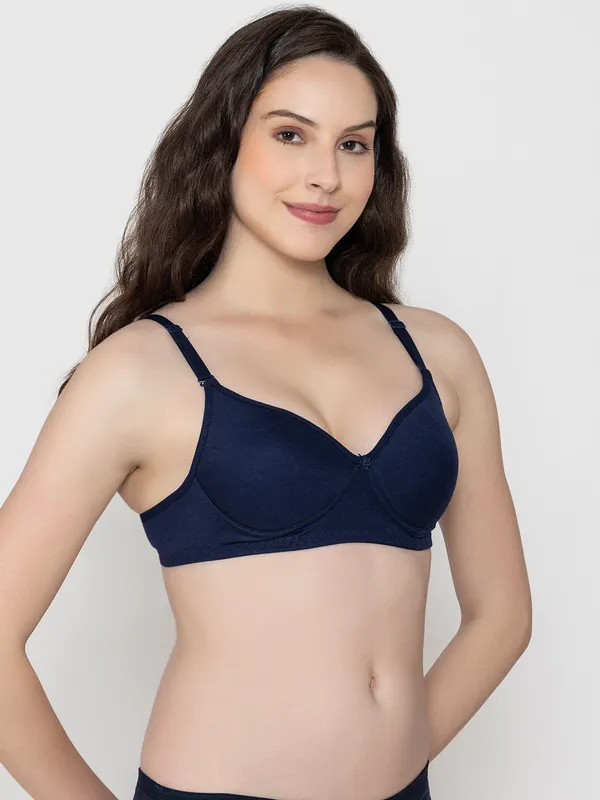 Navy_Premium_Cotton_Everyday_Bra_For_Women
